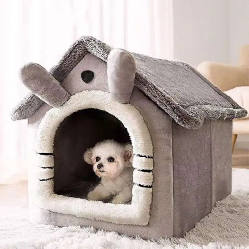1Pcs Cats Dogs Small Four Seasons General Can Be Dismantled and Washed Dog House Pet Supplies Pet Bed