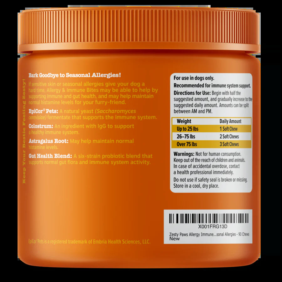 Allergy & Immune Bites for Dogs