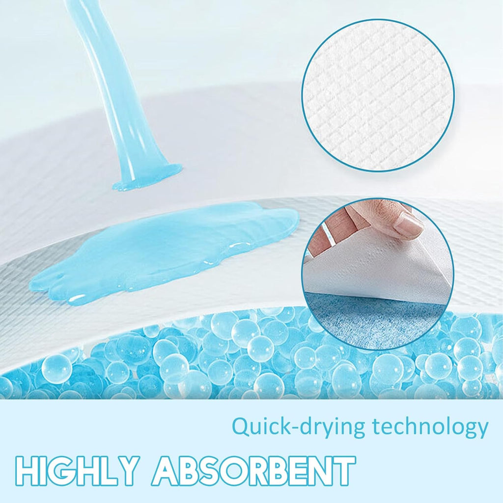 Cat Litter Pads, 23.5” L X 17.5” W Cat Pad Refills for Litter Box, 10 Count Pee Pads for Most Cat Litter Box, Odor Control Cat Pee Pad, Super Absorbent Leak-Proof, Fresh Scent