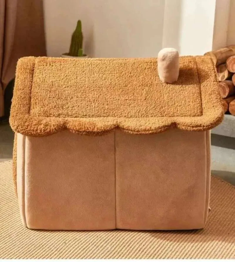 1Pcs Cats Dogs Small Four Seasons General Can Be Dismantled and Washed Dog House Pet Supplies Pet Bed