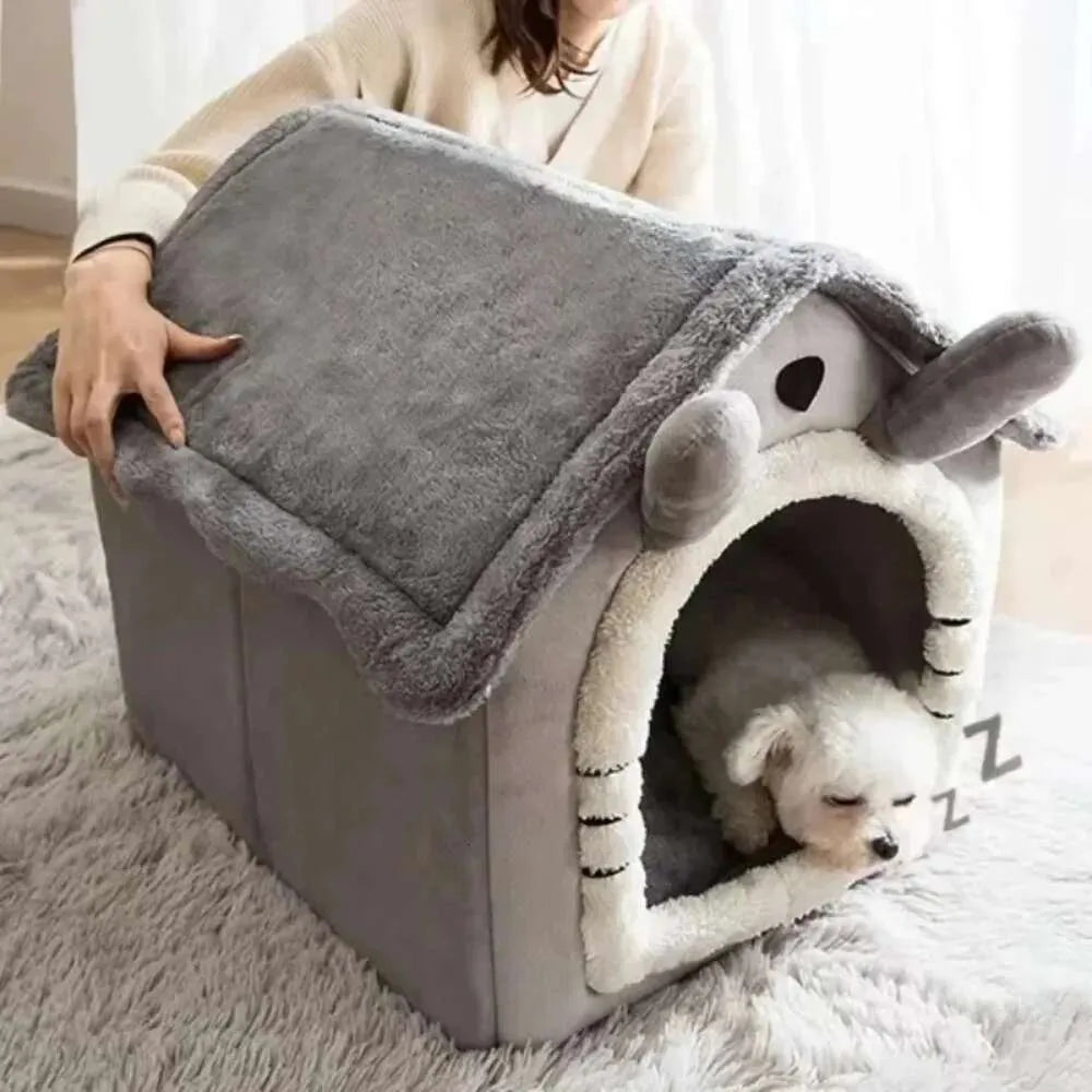1Pcs Cats Dogs Small Four Seasons General Can Be Dismantled and Washed Dog House Pet Supplies Pet Bed